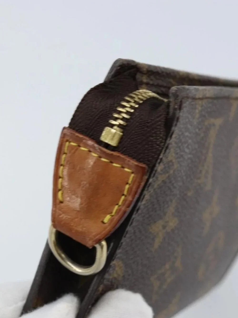 LOUIS VUITTON Monogram Bucket PM Accessory Pouch LV Auth th6599